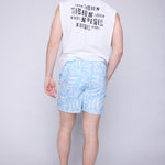 Vision Street Wear Aop Swim Shorts Blue Cloud