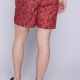 Vision Street Wear Aop Tattoo Swim Shorts Red