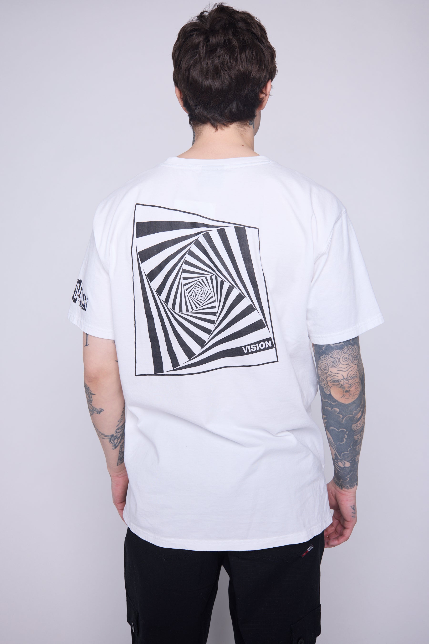 Vision Street Wear Spiral Box T-Shirt Ivory