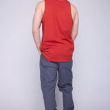 Vision Street Wear Tank Top Classic Box Logo Red