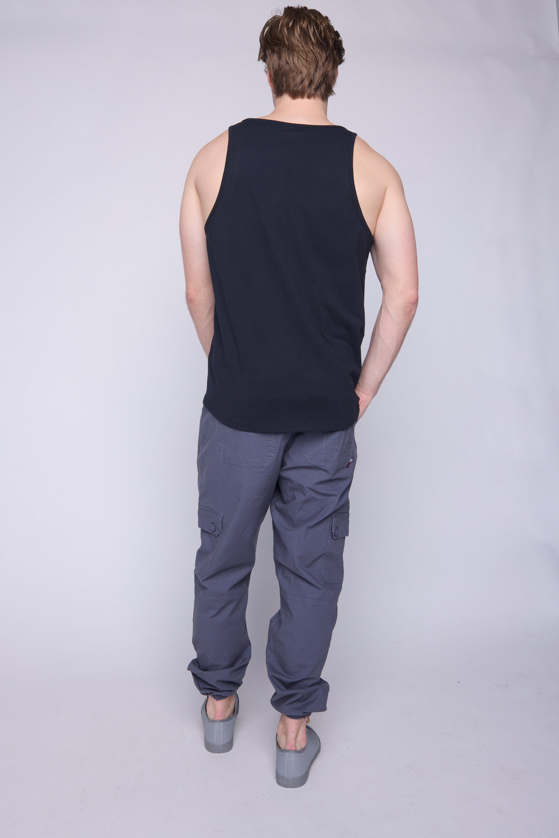 Vision Street Wear Tank Top Classic Box Logo Black