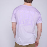 Vision Street Wear Ombre Box Logo T-Shirt Lavender