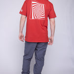 Vision Street Wear Spiral Box T-Shirt Red