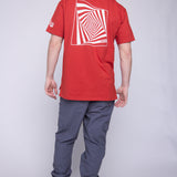 Vision Street Wear Spiral Box T-Shirt Red