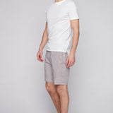 CASH - Mens Ripstop Moto Stitch Short - Light Grey