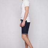 CASH - Mens Ripstop Moto Stitch Short - Navy