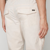 COHEN - 5 Pocket Stretch Poplin Cargo Jogger - Sand