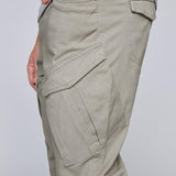 COHEN - 5 Pocket Cargo Jogger - Light Olive - DENIM SOCIETY