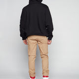 JAGGER - 5 Pocket Twill Classic Jogger - Beige