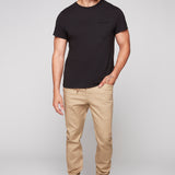 JAGGER - 5 Pocket Soft French Terry Classic Jogger - Beige