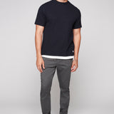 JAGGER - 5 Pocket Soft French Terry Classic Jogger - Dark Grey