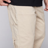 DORFMAN - Loose Fit Carpenter Pant - Tan Twill