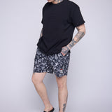 Vision Street Wear Aop Tattoo Swim Shorts Black