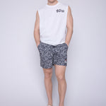 Vision Street Wear Aop Bone Yard Swim Shorts Black