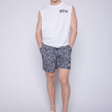 Vision Street Wear Aop Bone Yard Swim Shorts Black