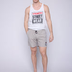 Vision Street Wear Tank Top Classic Box Logo White