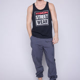 Vision Street Wear Tank Top Classic Box Logo Black