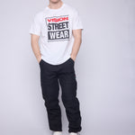 Vision Street Wear Puffy Print Box Logo T-Shirt Ivory