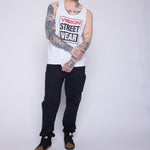 Vision Street Wear Tank Top Classic Box Logo White