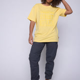 Vision Street Wear Tonal Printed Logo T-Shirt Butter