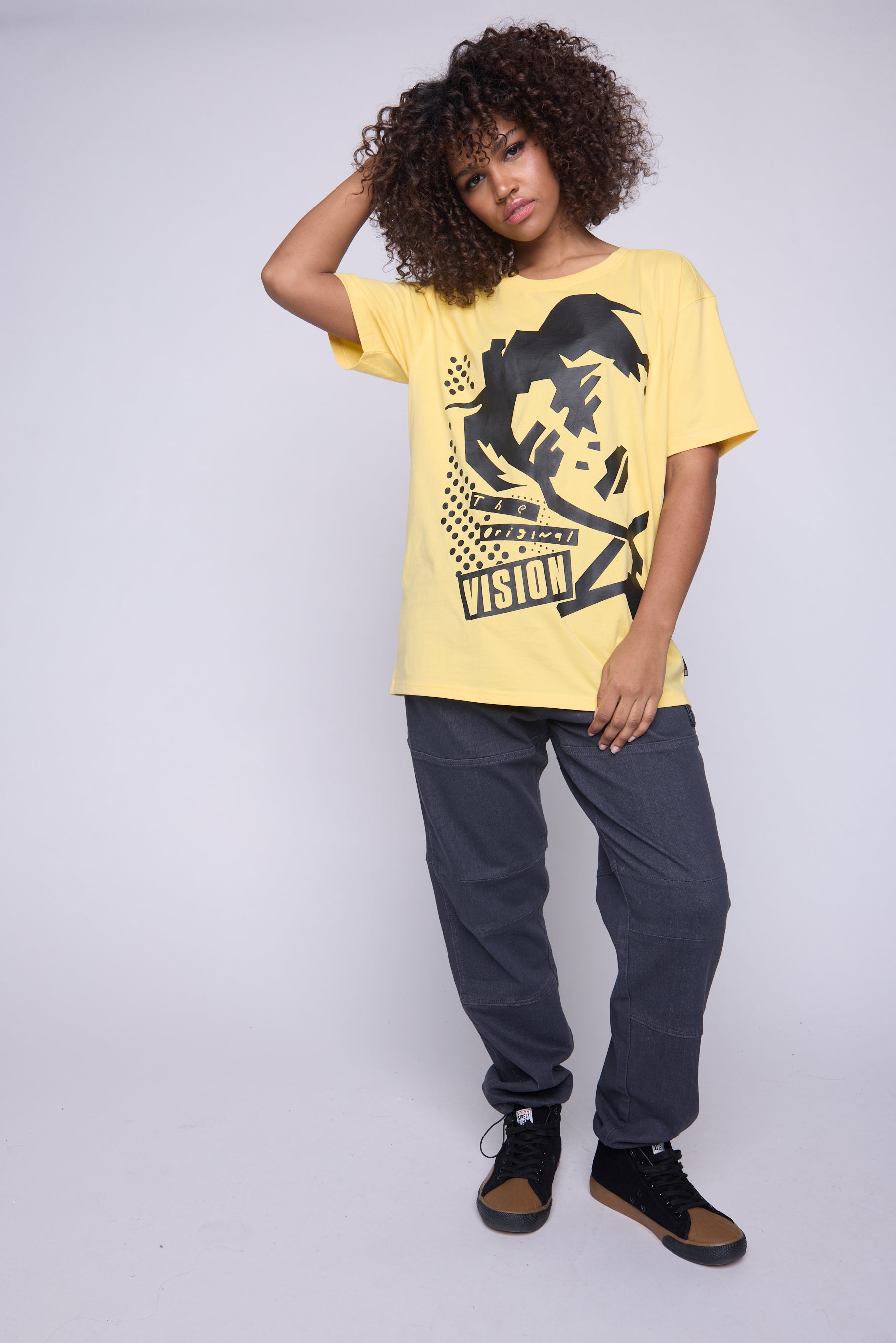 Vision Street Wear 80's Retro T-Shirt Butter