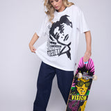 Vision Street Wear 80's Retro T-Shirt Ivory