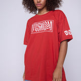 Vision Street Wear Spiral Box T-Shirt Red