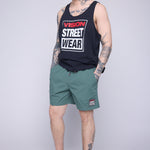 Vision Street Wear Solid Swim Shorts Moss