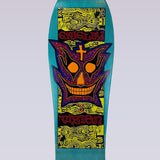 Grigley III Skateboard Deck 9.75"X31" - Turquoise Stain