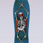 Groholski Skeleton - Modern Concave Skateboard - 10"X30.25" - Turquoise