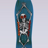 Groholski Skeleton - Modern Concave Skateboard - 10"X30.25" - Turquoise