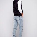 IDOL - Basic 5 Pockets Skinny Jean - Indigo Acid