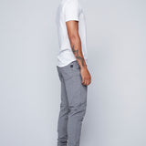 JAGGER - 5 Pocket Classic Knit Jogger - Mid Grey