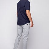 JAGGER - 5 Pocket Classic Knit Jogger - Light Grey Heather