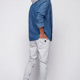 JAGGER - 5 Pocket Soft French Terry Classic Jogger - Frost Blue