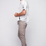 JAGGER - 5 Pocket Soft French Terry Classic Jogger - Light Grey