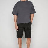 JUDE - Mens Multi Cargo Shorts - Black DNM.WORKS