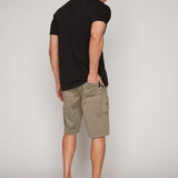 JUDE - Mens Multi Cargo Shorts - Light Olive DNM.WORKS