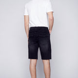 KRAVITZ - Mens Shorts With bellowed Cargo pockets - Vintage Black