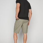 KRAVITZ - Mens 5-Pockets Pull-On Cargo Poplin Shorts - Light Olive DNM.WORKS