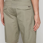 KRAVITZ - Mens 5-Pockets Pull-On Cargo Poplin Shorts - Light Olive DNM.WORKS