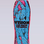 Lee Ralph - Modern Concave Skateboard - 10.25"X30.75" - Pink Stain/Blue