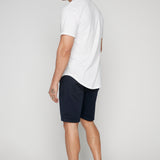 LENNON - Mens Rolled Up Shorts - Navy