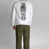 PANTALON OLI COUPE LARGE EN SERGÉ – OLIVE