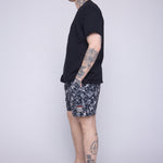 Vision Street Wear Aop Tattoo Swim Shorts Black