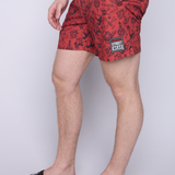 Vision Street Wear Aop Tattoo Swim Shorts Red