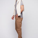 JAGGER - 5 Pocket Soft French Terry Classic Jogger - Beige