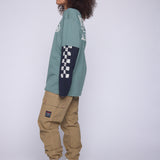 Vision Street Wear Crew Neck Full Long Sleeve Fooler Moss & Black