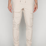 VAN - Multi Cargo Pocket Ripstop Jogger - Sand