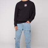 DORFMAN - Loose Fit Carpenter Pant - Dark Stone Denim